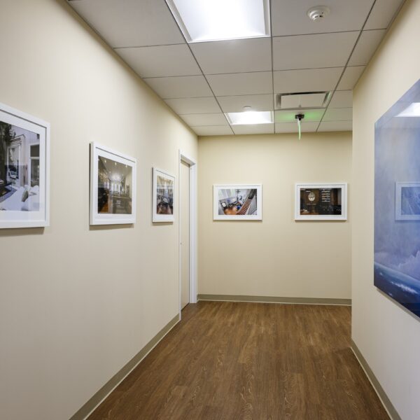 hallway of our addiction clinical services facility